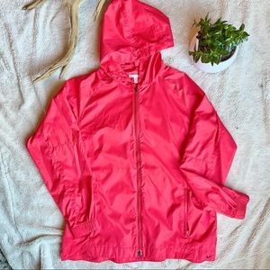 🏌🏻‍♀️Nike Golf Lightweight Coral Hooded Jacket